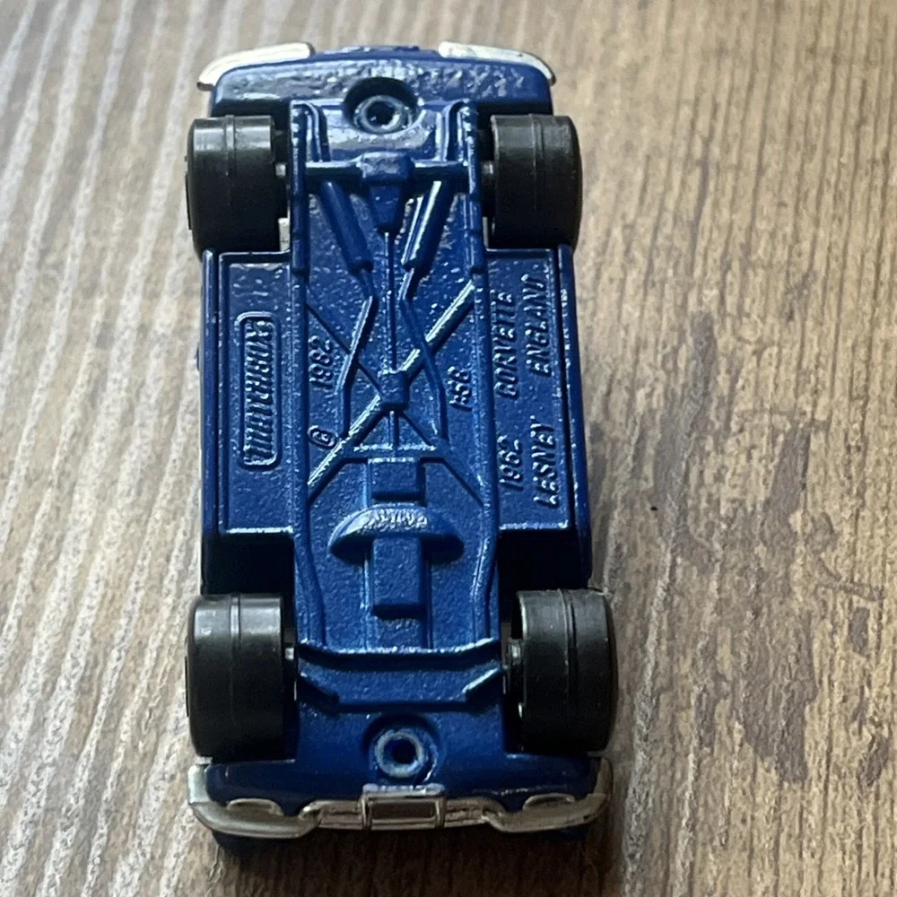 1982 Matchbox Lesney #71 1962 Chevrolet Corvette Blue w/White Accents 62 Chevy